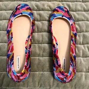 Alex Marie Multicolor Ballet Flats